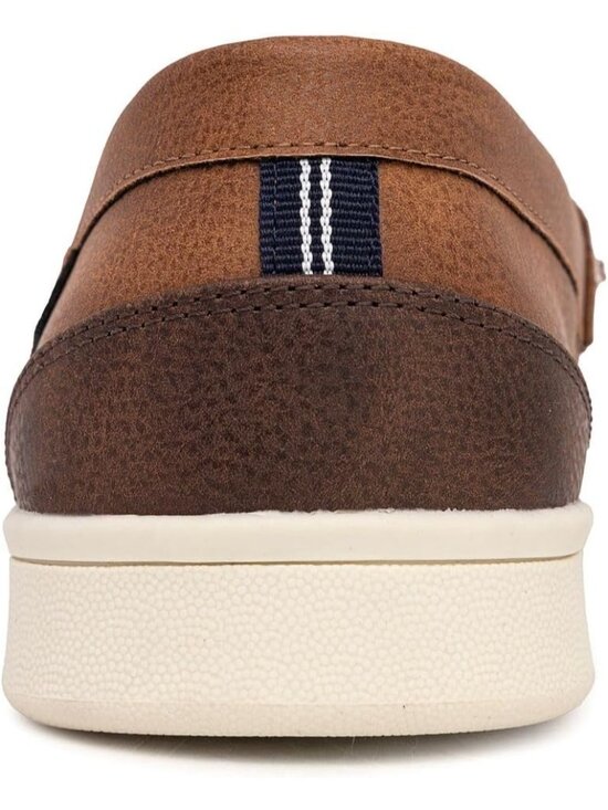 ?Men\'s Brown Canvas Slip-On Comfortable Low Top Lightweight Fashion shoes main image 2